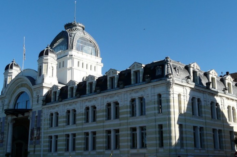 Evian bath building as it stands today Evian bath building as it stands today