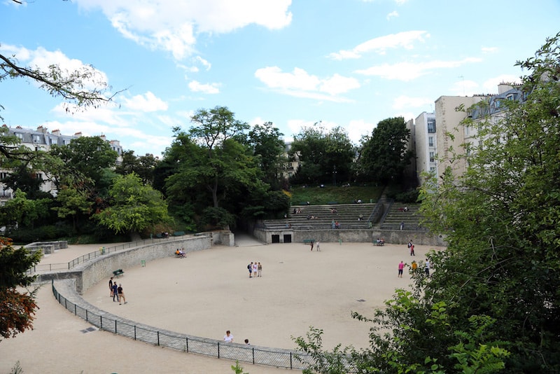 Arenes de Lutece - Roman ruins Paris Arenes de Lutece - Roman ruins Paris