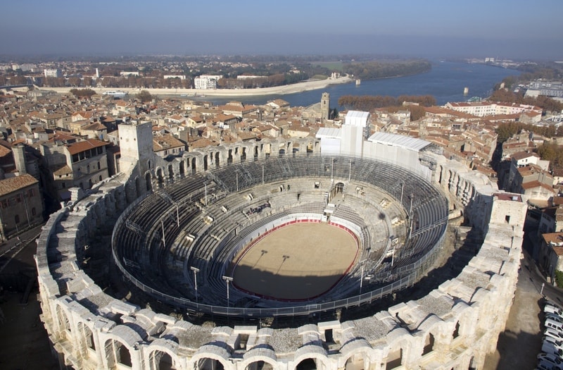 Arles arena - part of your road trip France itinerary