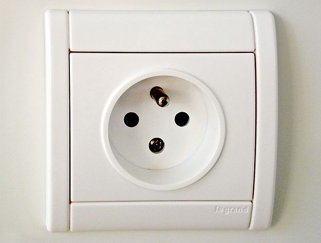 France electrical outlet