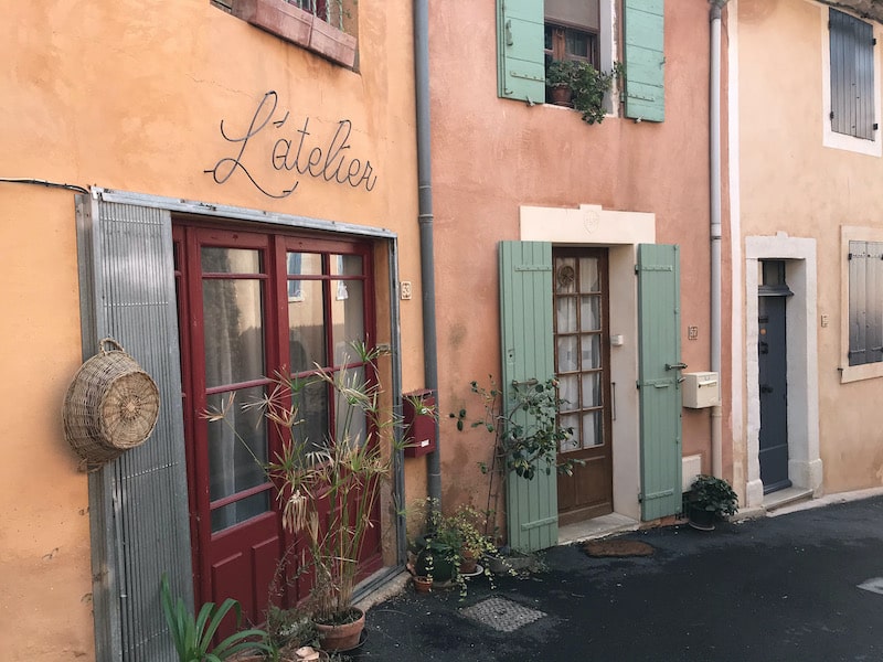 Roussillon ochre walls