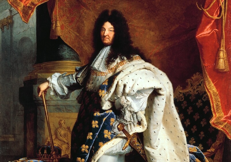 Louis XIV Sun King portrait
