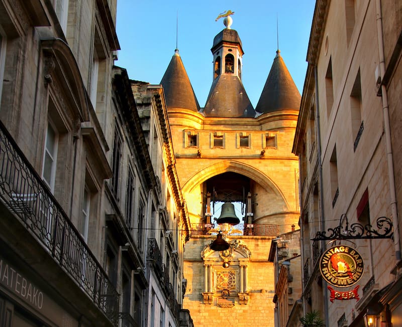 Grosse Cloche Bordeaux, one of the famous landmarks France Grosse Cloche Bordeaux, one of the famous landmarks France