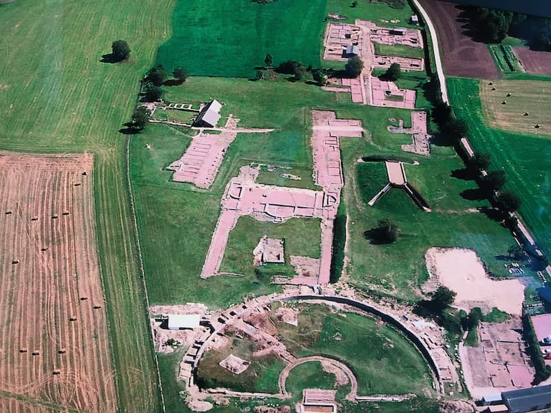 aerial view of Alesia aerial view of Alesia