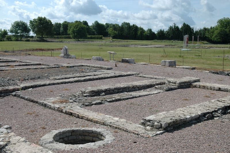 Ruins at Alesia, Burgundy