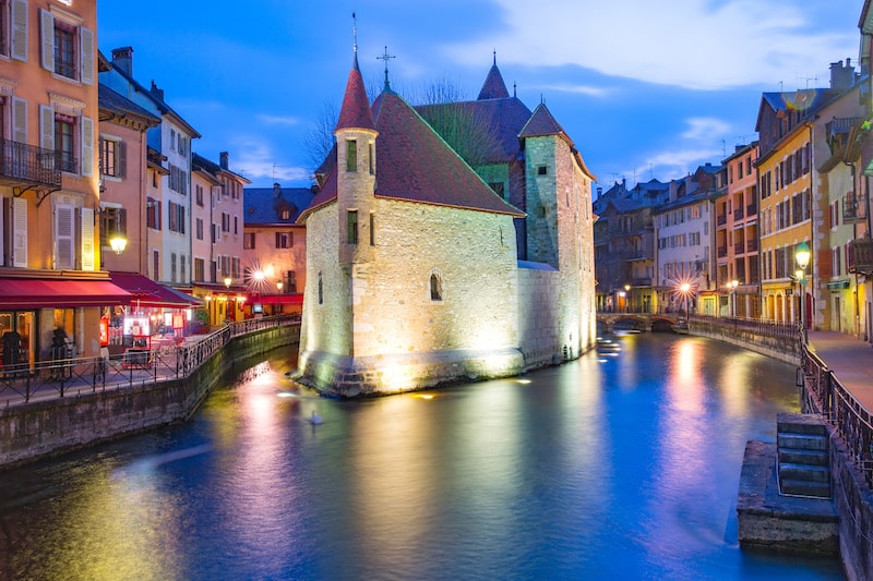 Annecy by night Annecy by night