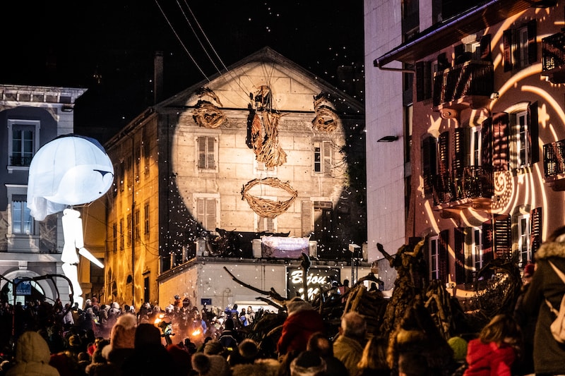 Evian Christmas village