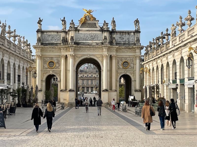 Arc Here on Place Stanislas Nancy Arc Here on Place Stanislas Nancy