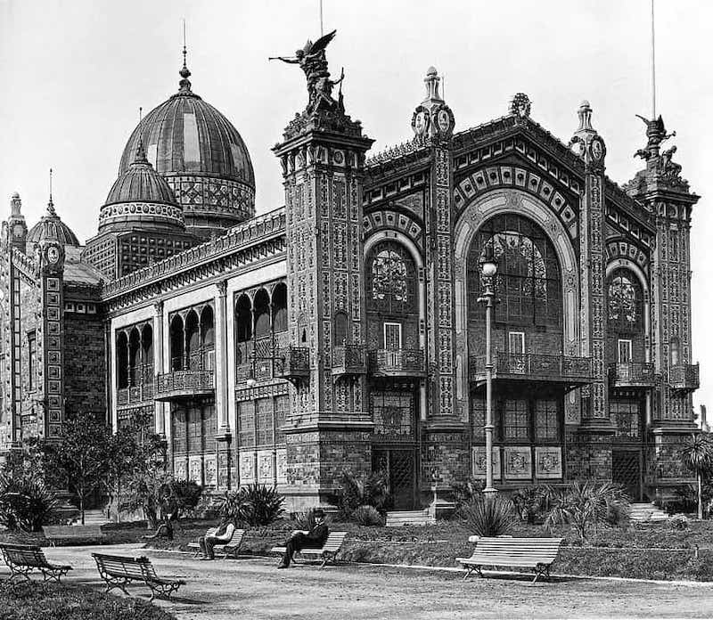 Argentina Pavillion at 1889 Paris World's Fair