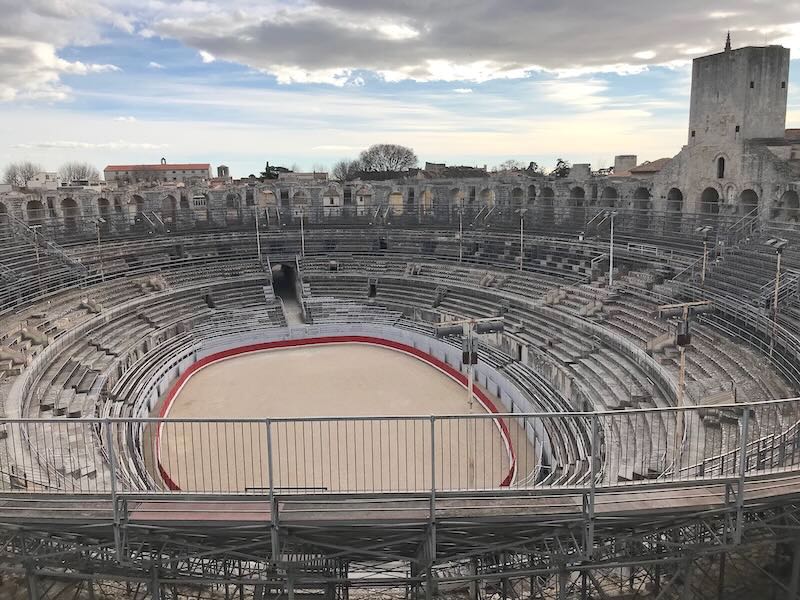 arles amphitheater interior - also known as Arena Arles arles amphitheater interior - also known as Arena Arles
