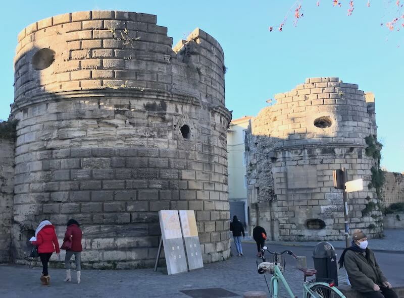 arles ramparts watchtowers arles ramparts watchtowers
