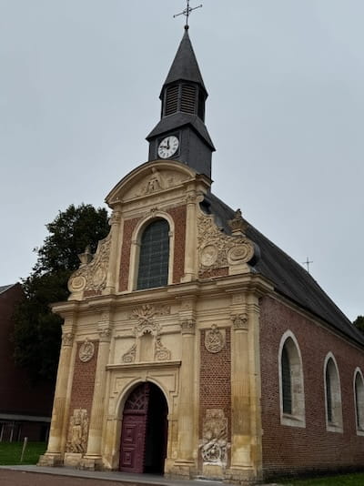 Exterior of the chapel at Arras Citadel Exterior of the chapel at Arras Citadel