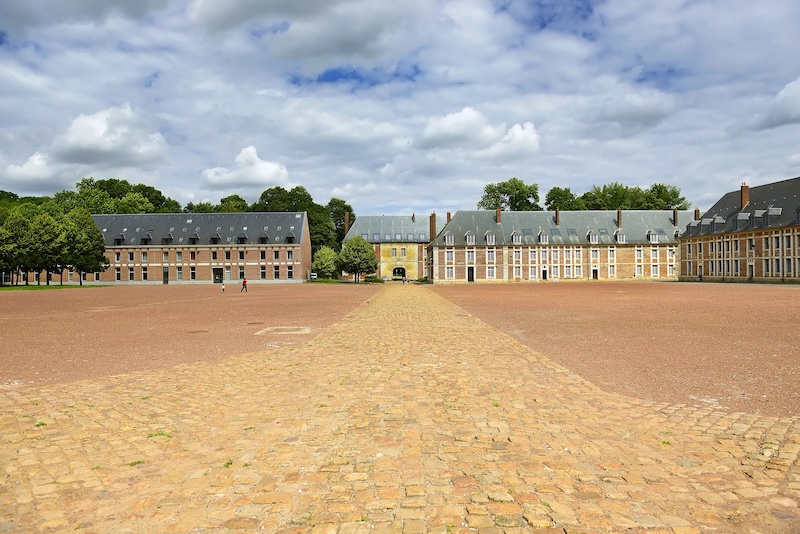 Courtyard of the Arras Citadel Courtyard of the Arras Citadel
