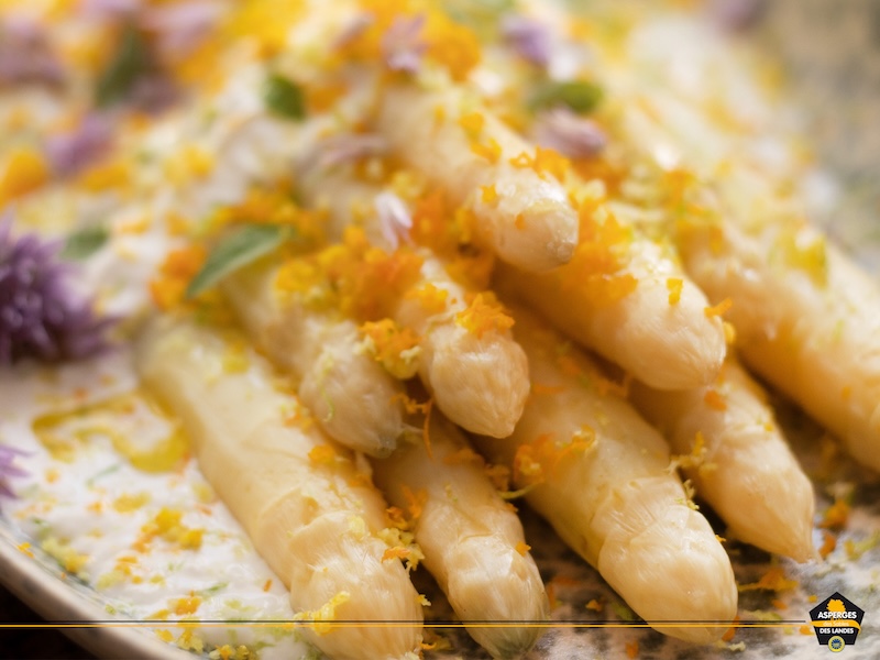 Asparagus from the Landes