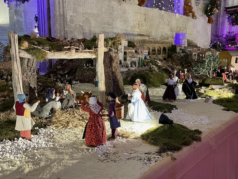 Santons at Christmas in Avignon