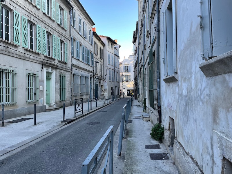 Medieval streets are major Avignon attractions