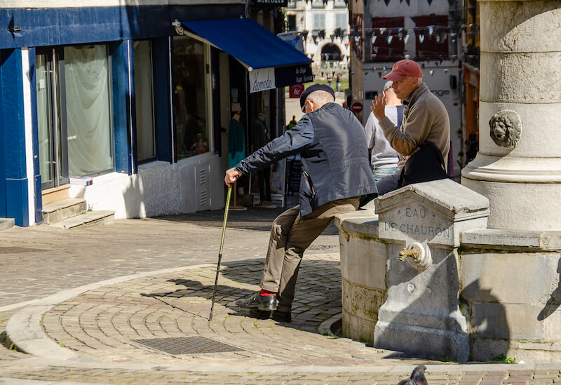 Street scene in Old Bayonne Street scene in Old Bayonne