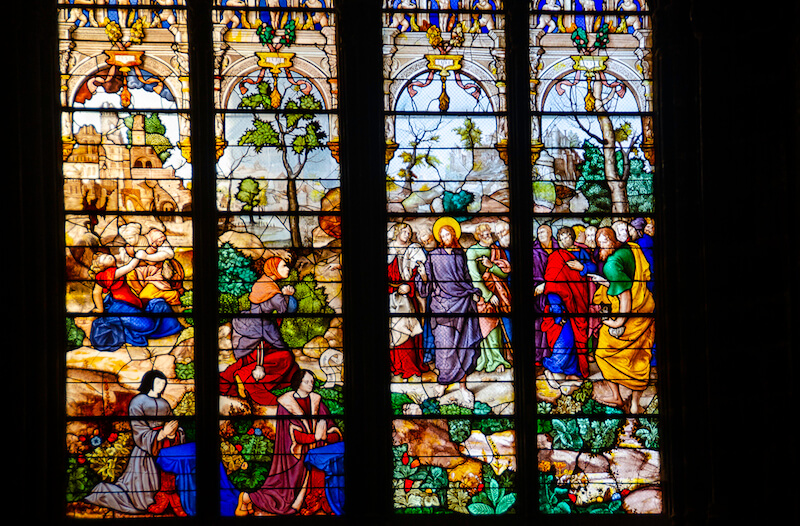 St Mary's Cathedral stained glass St Mary's Cathedral stained glass