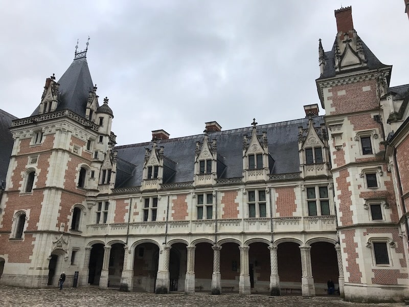 Back of Blois Castle