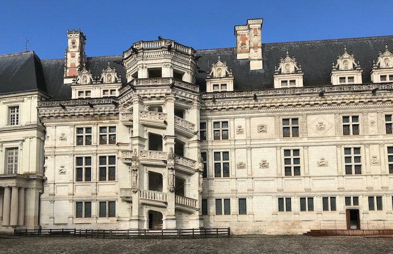 Blois chateau - the perfect Loire Valley day trip from Paris by train