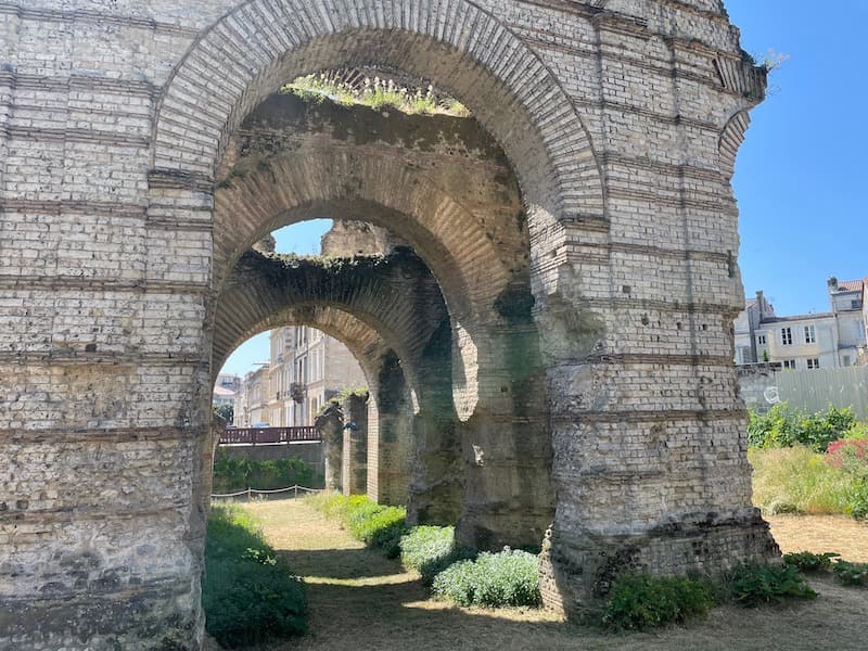 Palais Gallien Roman ruins in Bordeaux