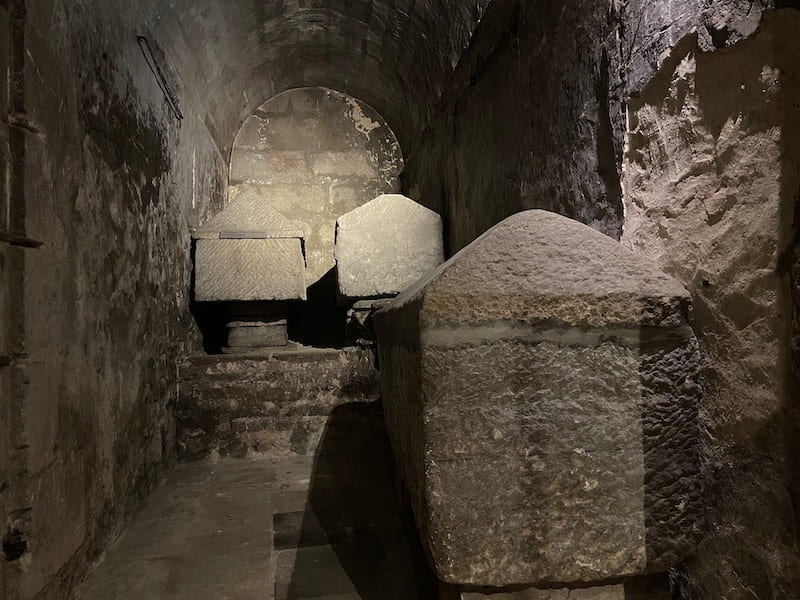 Bordeaux Saint-Seurin crypt