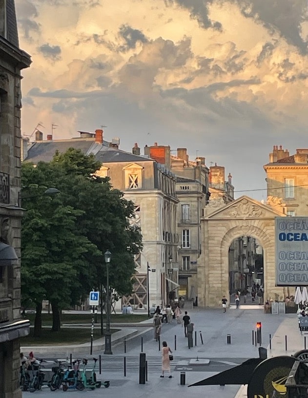 Stormy day in Bordeaux