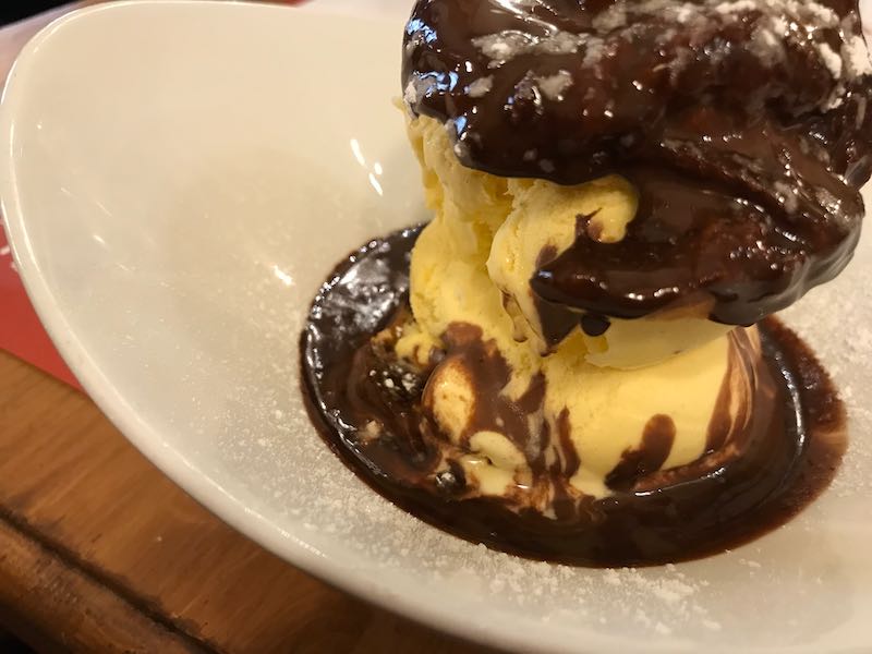 Profiterole at Petit Bouillon Pharamond
