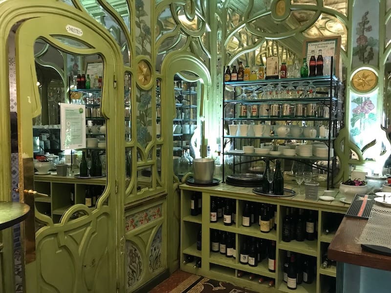 Interior of the Bouillon Racine, one of the best restaurants bouillons (Paris)