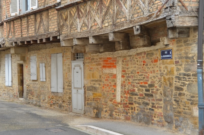 Bourg en Bresse, Ain, old street