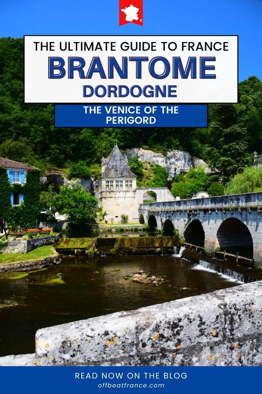 Brantome Dordogne pin