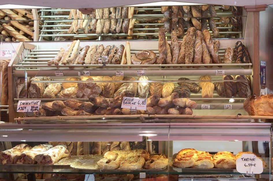 Specialty breads, often used for French breakfast dishes