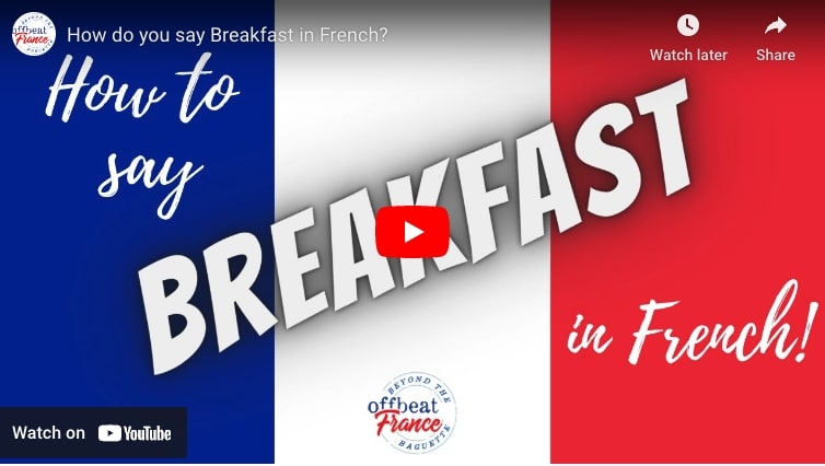French Breakfast: 100% Authentic [Just Follow The Guide] – Mon