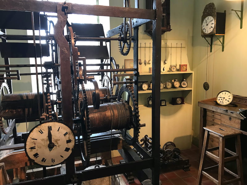 Clockmaker workshop in Dijon Museum