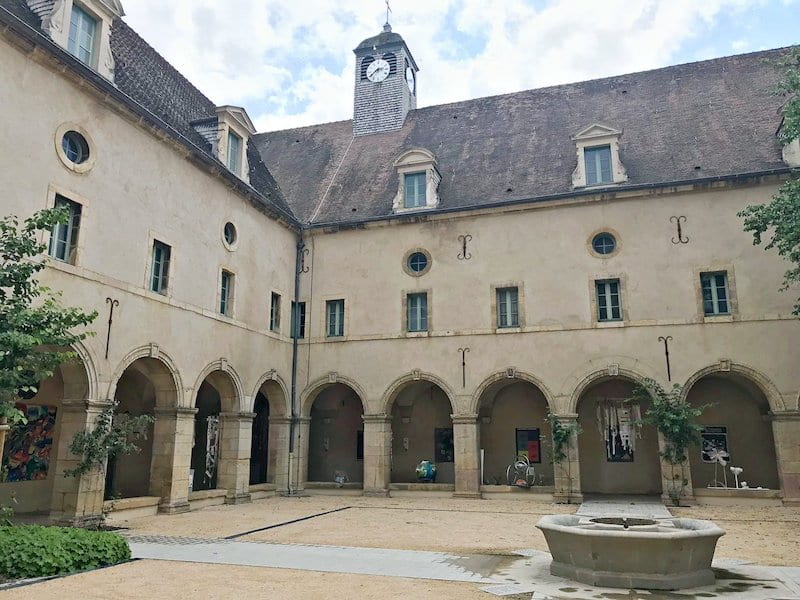 Bernardines Monastery cloister, now Dijon Museum of Burgundian Life