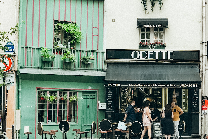 Cafe Odette in Paris