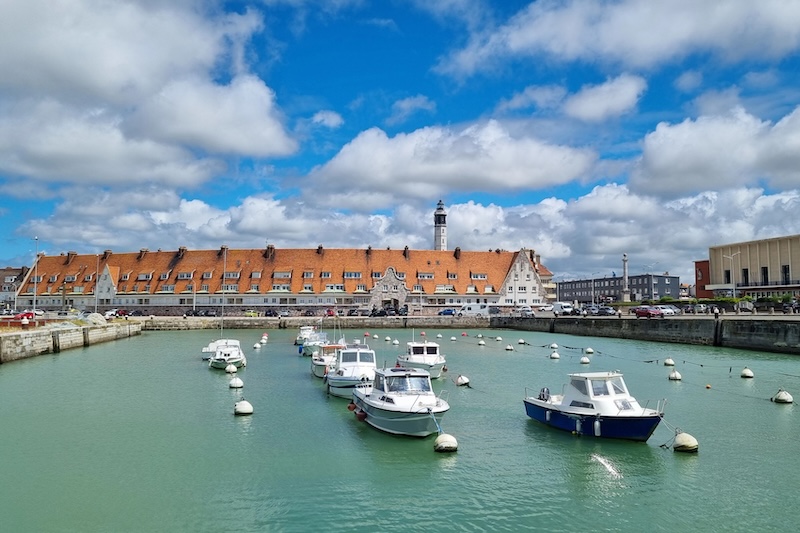 Old houses of Calais