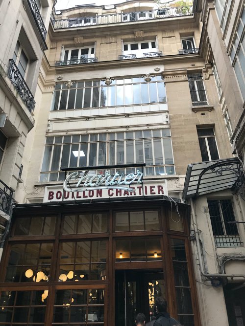 Exterior of Bouillon Chartier