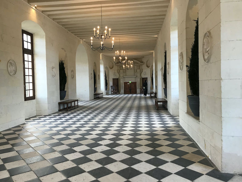 Gallery at Chenenceau (common misspelling of Chenonceau)