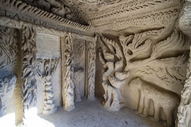 Interior of Ferdinand Cheval Palace