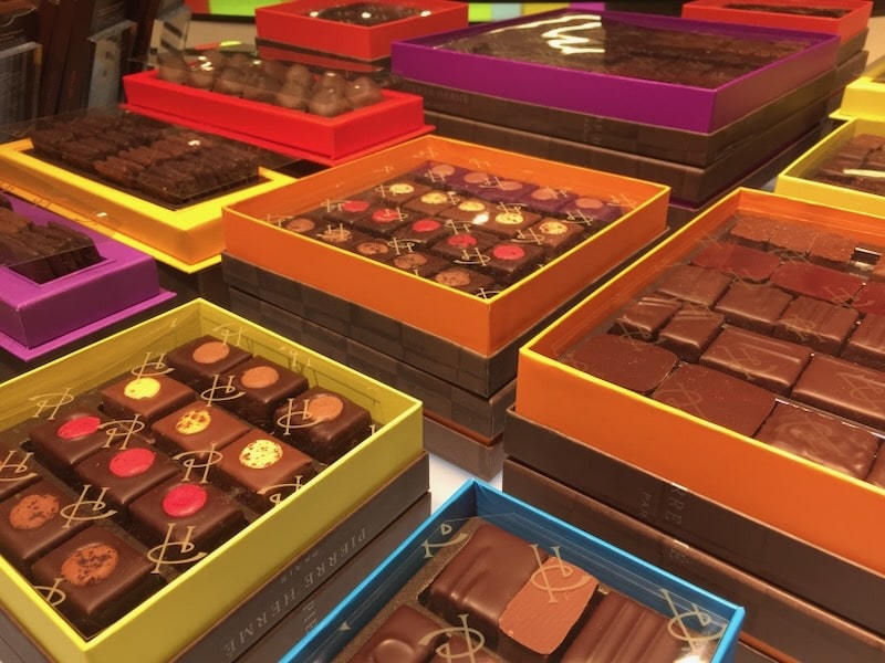Pierre Herme Chocolates at the Galeries Lafayette