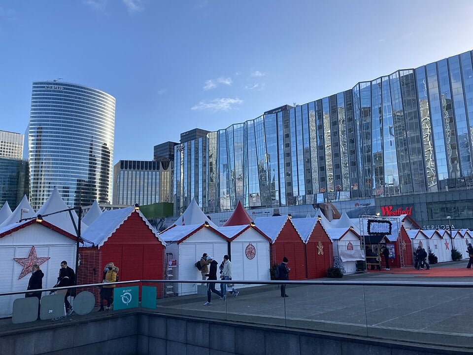 Christmas Market at La Défense, Paris