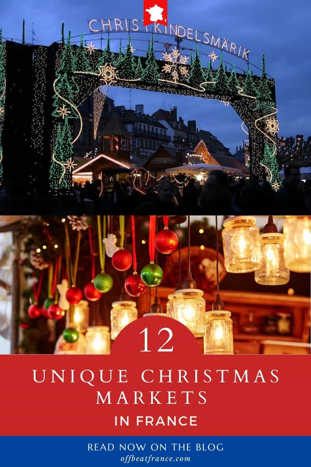 Christmas markets pin