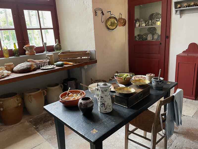 Chateau de Cirey pantry