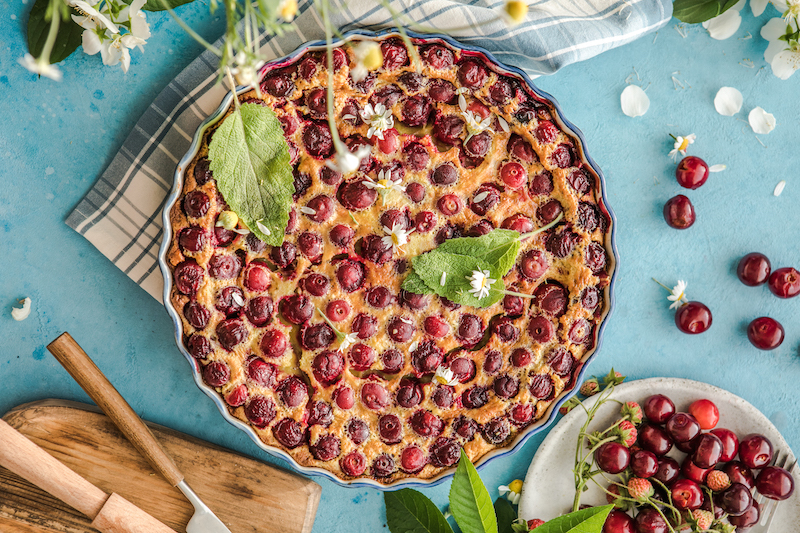 dessert France - clafoutis