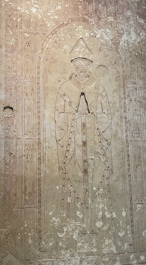Tombstone at the Cluny Museum