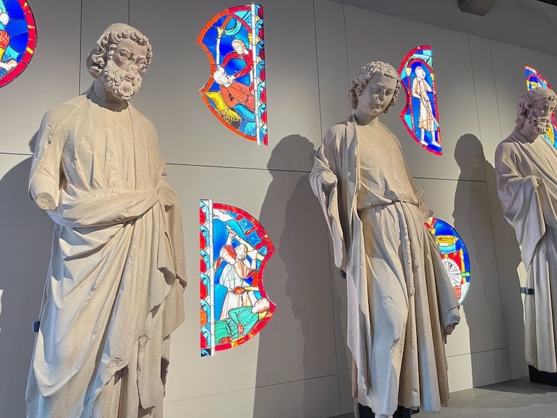 Cluny Museum, stained glass windows from Sainte Chapelle