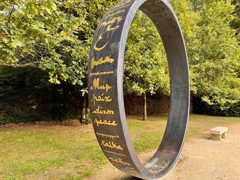 Peace ring at the Armistice Clearing in Compiegne
