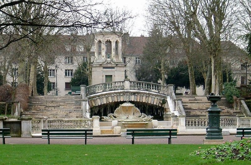 Darcy Park, the first stop on the Owl Walk Dijon
