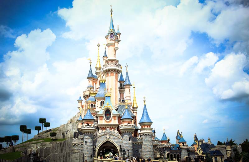 Disneyland Paris - to Paris by train, one of the best day trips from Paris with kids